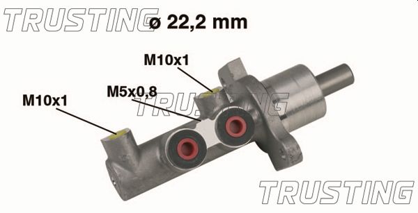 Главный тормозной цилиндр TRUSTING PF505