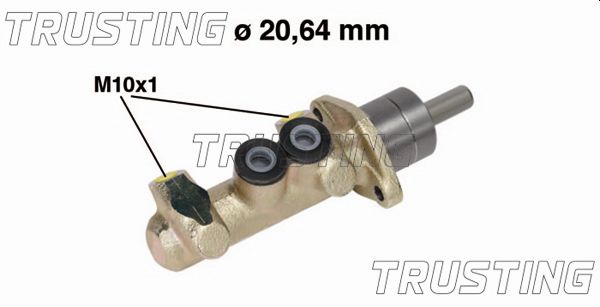 Главный тормозной цилиндр TRUSTING PF795