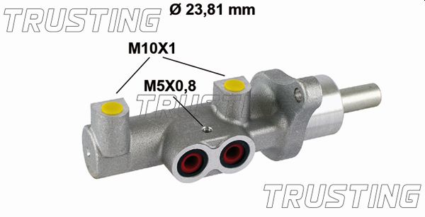 Главный тормозной цилиндр TRUSTING PF934