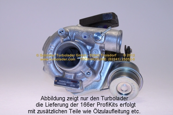 Компрессор наддув proturbo concept - kit with advanced guarantee. SCHLÜTTER TURBOLADER PRO-00490