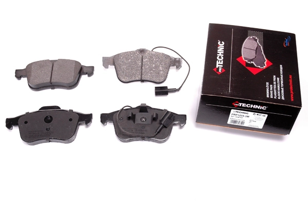 Комплект тормозных колодок дисковый тормоз 3m shims PROTECHNIC PRP1225-3M