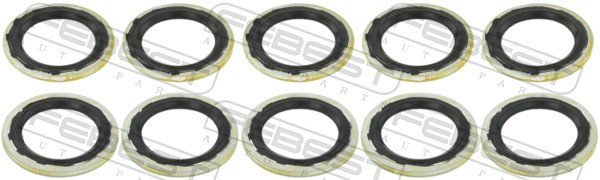 Уплотнительное кольцо магистраль хладагента FEBEST RINGAH-019-PCS10