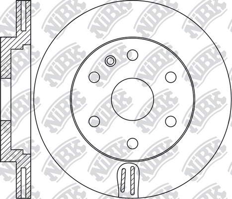 Тормозной диск NIBK RN1683