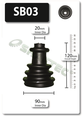 Комплект пыльника приводной вал SHAFTEC SB03