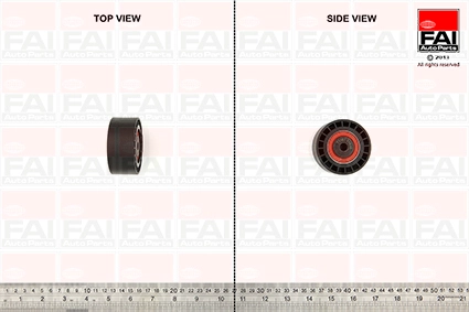 Паразитный / ведущий ролик зубчатый ремень FAI AUTOPARTS T1161