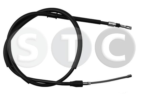 Тросик cтояночный тормоз STC T480566