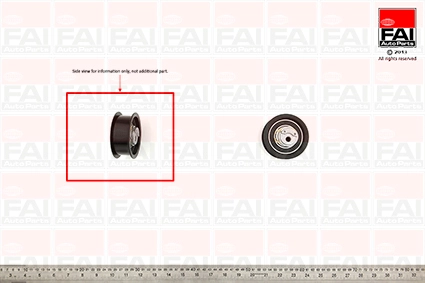 Натяжной ролик ремень грм FAI AUTOPARTS T9309