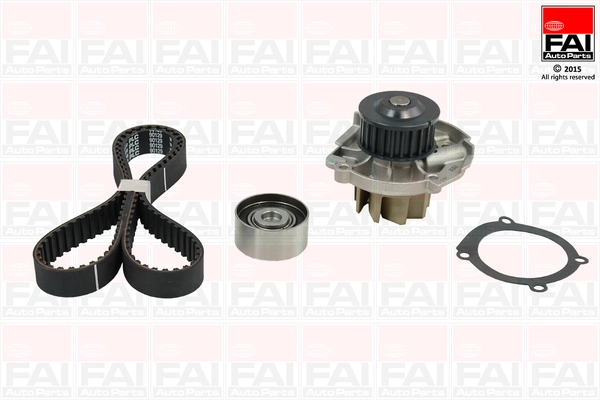 Водяной насос + комплект зубчатого ремня FAI AUTOPARTS TBK371-6519