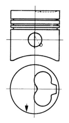 Поршень WILMINK GROUP WG1022641