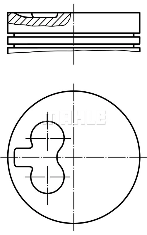 Поршень WILMINK GROUP WG1104371