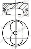 Поршень WILMINK GROUP WG1176161