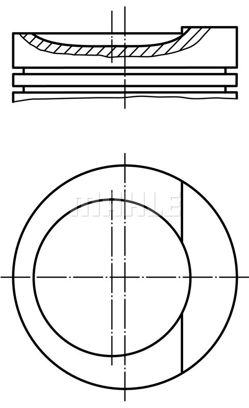 Поршень WILMINK GROUP WG1212443
