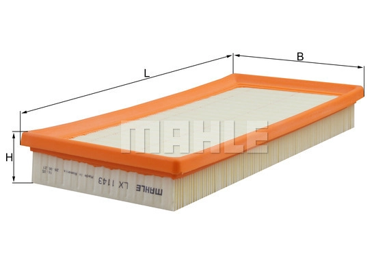 Воздушный фильтр WILMINK GROUP WG1215836
