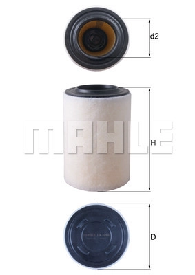 Воздушный фильтр WILMINK GROUP WG1216433
