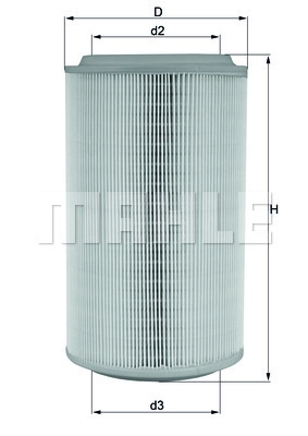 Воздушный фильтр WILMINK GROUP WG1216900