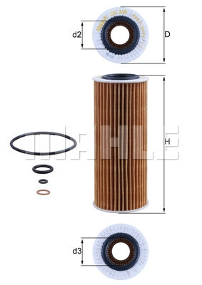 Масляный фильтр WILMINK GROUP WG1217376