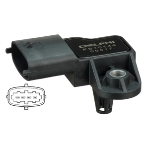 Датчик давление во впускной трубе WILMINK GROUP WG1773503