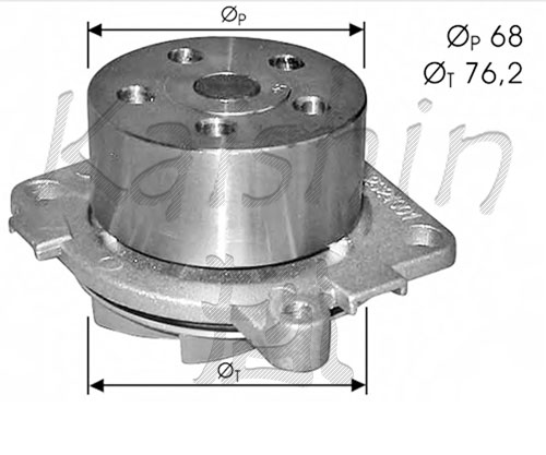 Водяной насос охлаждение двигателя CALIBER WPC406