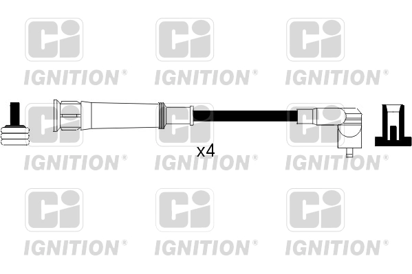 Комплект проводов зажигания ci QUINTON HAZELL XC1039