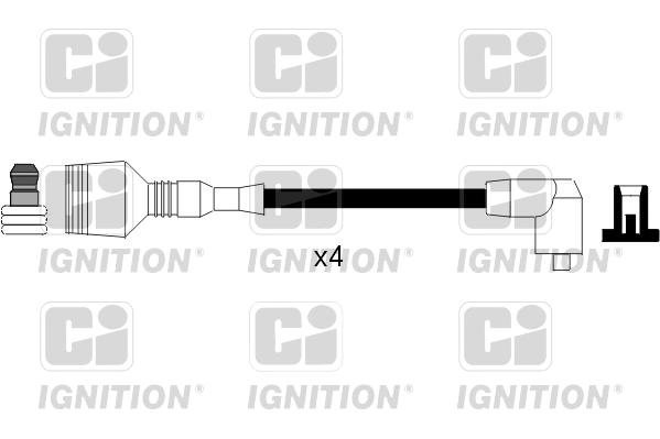 Комплект проводов зажигания ci QUINTON HAZELL XC907