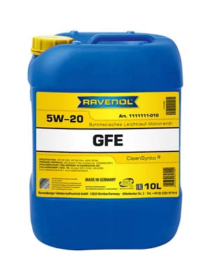 Моторное масло ravenol gfe sae 5w-20 RAVENOL 1111111-010-01-999