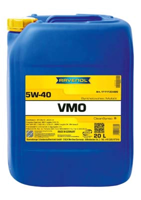 Моторное масло ravenol vmo sae 5w-40 RAVENOL 1111133-020-01-999