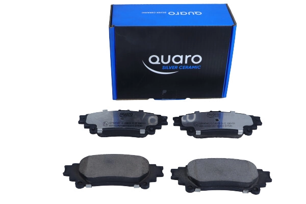 Комплект тормозных колодок дисковый тормоз quaro silver ceramic QUARO QP6454C