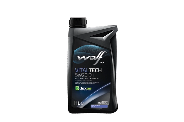 Моторное масло wolf vitaltech 5w20 d1 WOLF 8330940