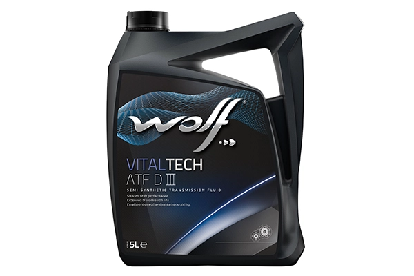 Трансмиссионное масло wolf vitaltech atf diii WOLF 8305405