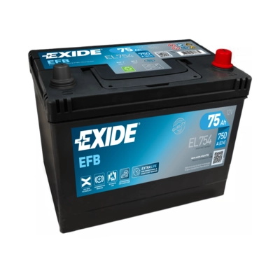 Стартерная аккумуляторная батарея efb EXIDE EL754