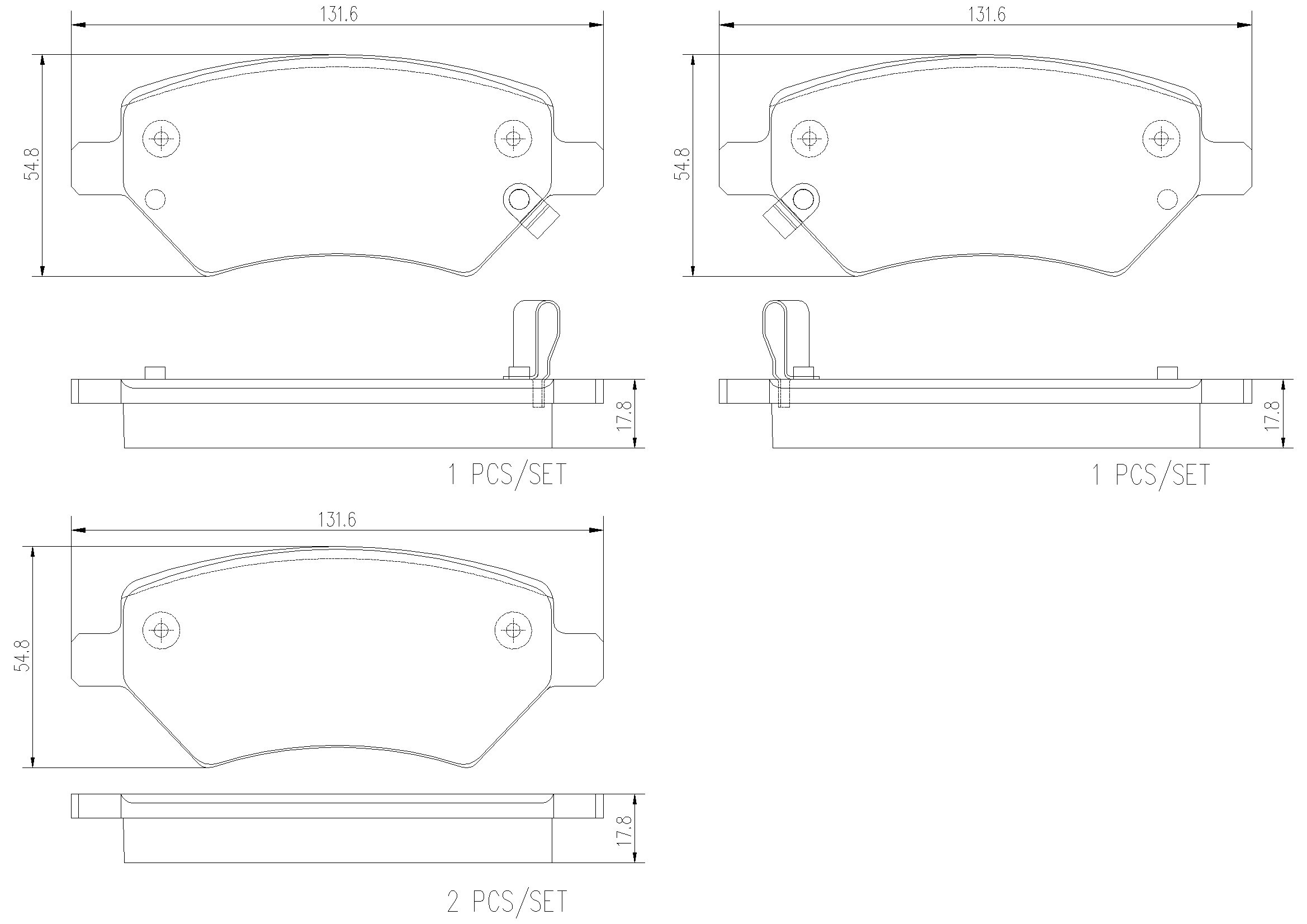 Комплект тормозных колодок дисковый тормоз prime line BREMBO P 21 001