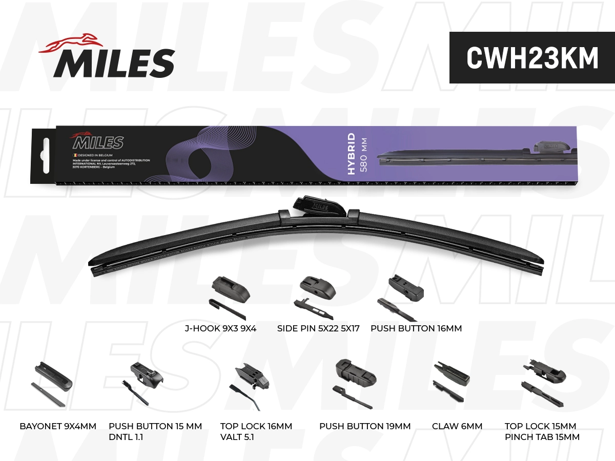 Щетка стеклоочистителя MILES CWH23KM