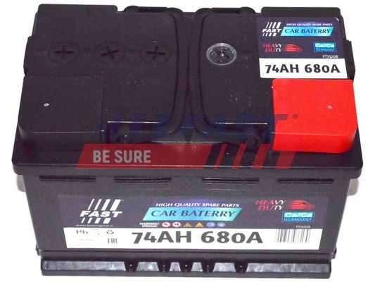 Стартерная аккумуляторная батарея FAST FT75208