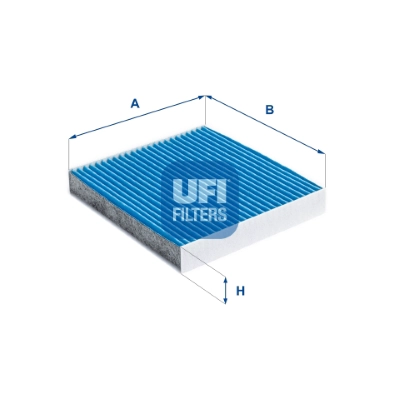 Фильтр воздух во внутренном пространстве argentium UFI 34.266.00