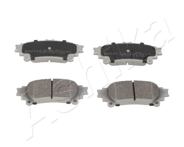 Комплект тормозных колодок дисковый тормоз ASHIKA 51-02-228