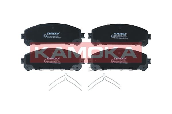 Комплект тормозных колодок дисковый тормоз kamoka KAMOKA JQ101014