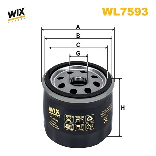 Масляный фильтр WIX WL7593