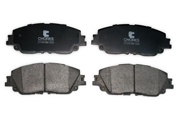Комплект тормозных колодок дисковый тормоз CWORKS C11CR1098