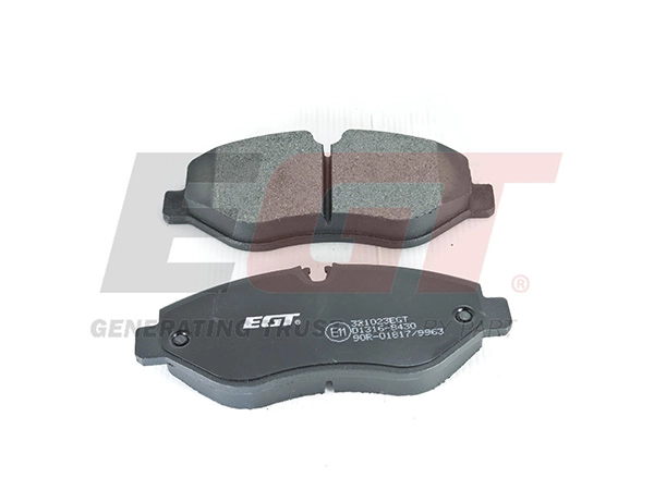Комплект тормозных колодок дисковый тормоз EGT 321023EGT
