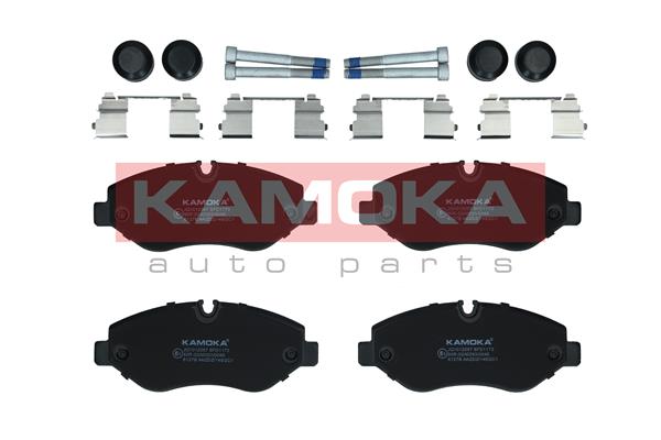 Комплект тормозных колодок дисковый тормоз kamoka KAMOKA JQ1012087