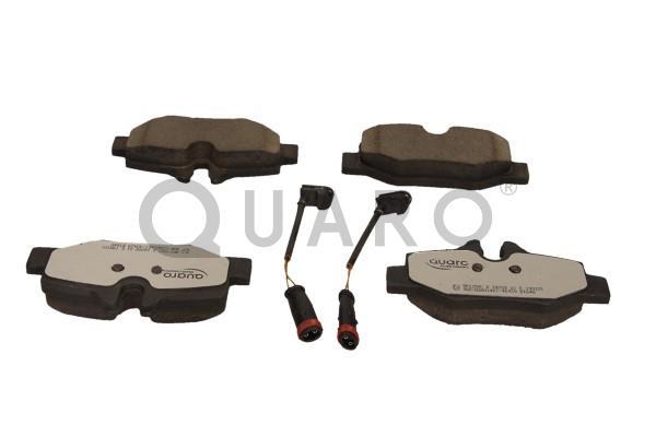 Комплект тормозных колодок дисковый тормоз quaro silver ceramic QUARO QP1258C