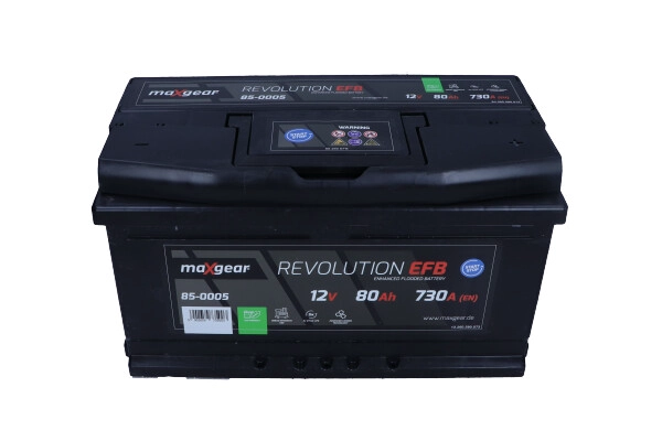 Стартерная аккумуляторная батарея MAXGEAR 85-0005