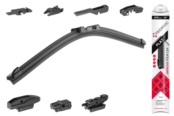 Щетка стеклоочистителя blister (flat) PROTECHNIC PRX475F