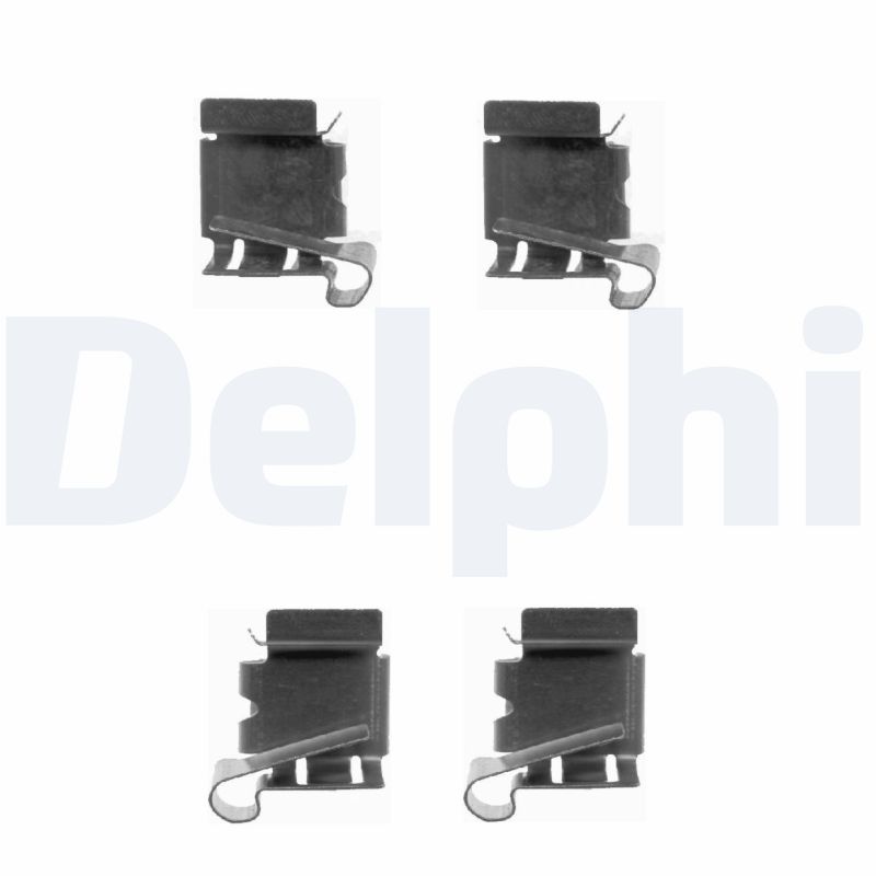 Комплектующие колодки дискового тормоза DELPHI LX0390