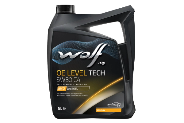 Моторное масло wolf oe level tech 5w30 c4 WOLF 1043905