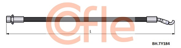 Тормозной шланг COFLE 92.BH.TY184