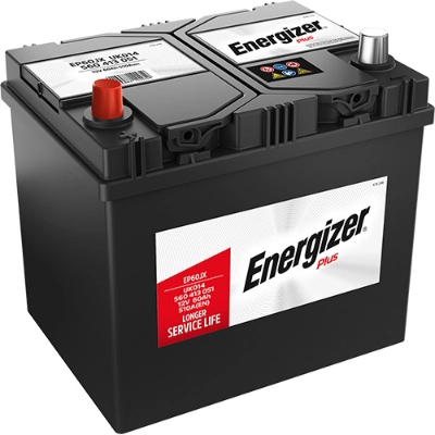Стартерная аккумуляторная батарея energizer plus ENERGIZER EP60JX
