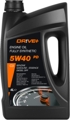Моторное масло dr ve+ 5w-40 vw505.01 DR!VE+ DP3310.10.020