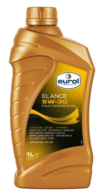 Моторное масло eurol elance 5w-30 EUROL E100012-1L