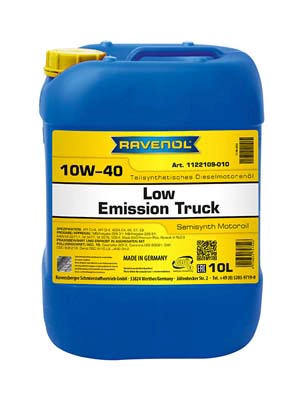 Моторное масло ravenol low emission truck sae 10w-40 RAVENOL 1122109-010-01-999